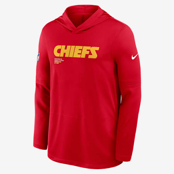 NIKE - アメフト NFL カンザスシティ・チーフス NIKE パーカー Lサイズ【新品】 NIKE - アメフト NFL カンザスシティ・チーフス NIKE パーカー L